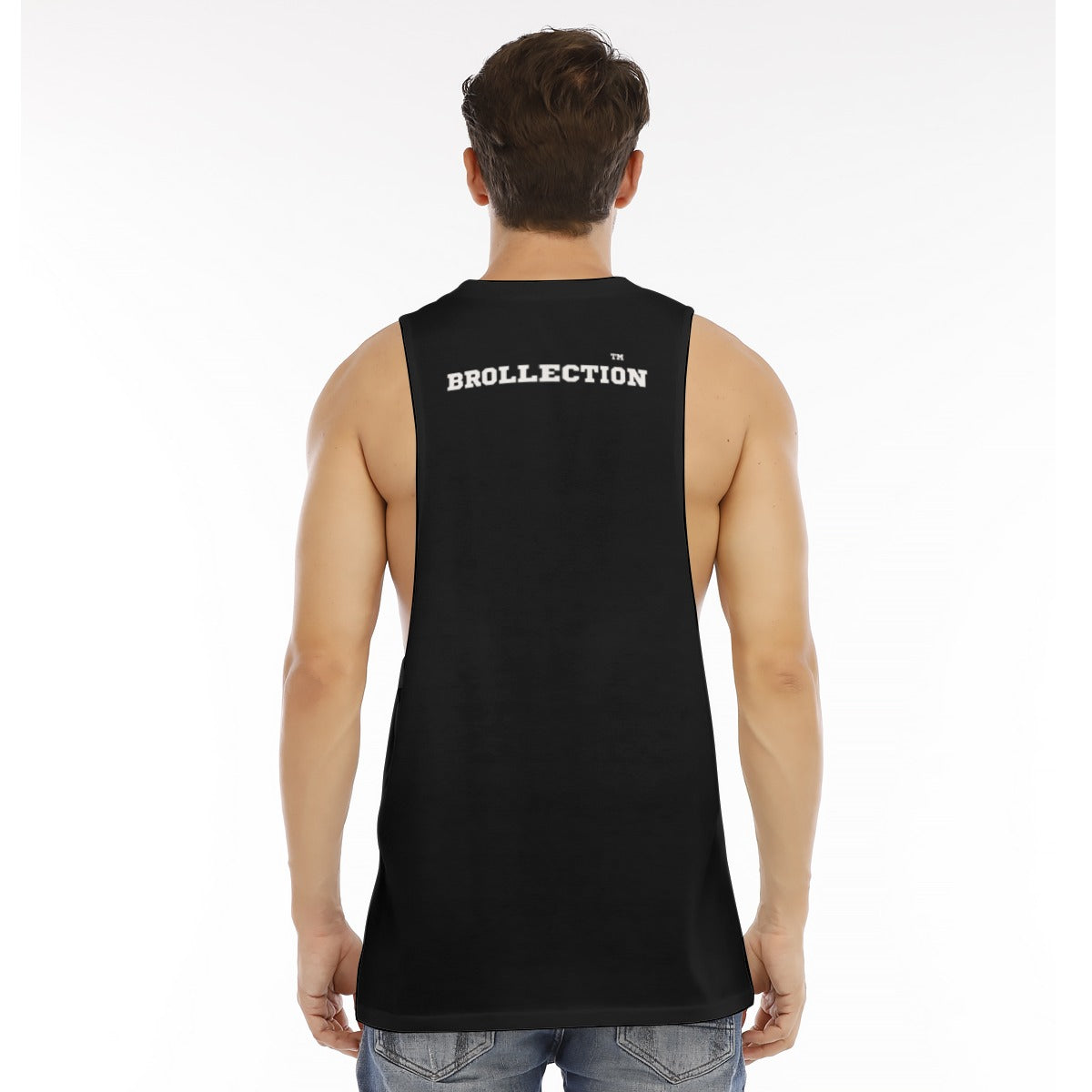 Zees Long Tank Top Black